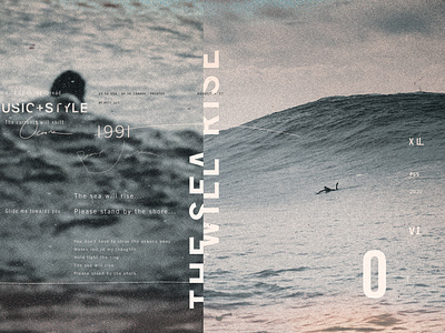 "Oceans" by Pearl Jam for 46PGS branding design graphicdesign photography print printdesign type typography
