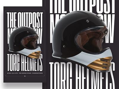 The Outpost Moto Show Poster