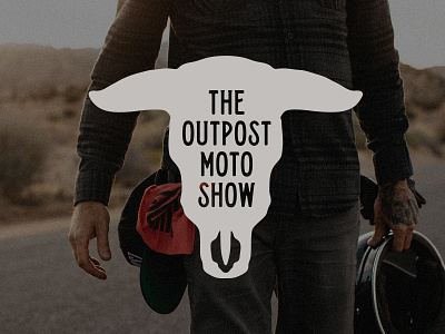 The Outpost Moto Show branding design graphicdesign icon logo