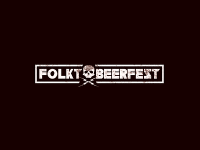 FOLKTOBERFEST Logo branding design illustration logo type typography