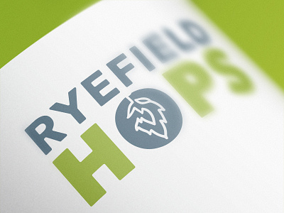 Ryefield Hops branding design graphic design icon identity logo typography