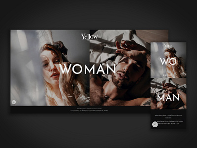 Yellow Beauty | Micrositio branding graphic design web