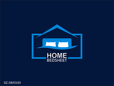 Logo HB bedsheet home logo logo home logodesign