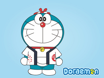 Doraemon charachter cute doraemon ilustrator