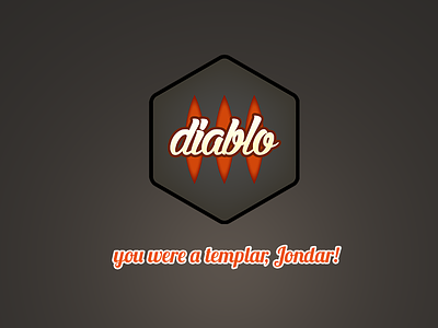 Diablo 3 Badge badge blizzard entertainment d3 diablo diablo 3