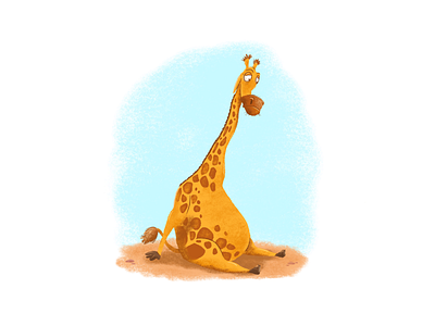 Stretched Too Thin giraffe kids books picture book