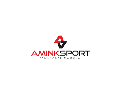 Amink Sport branding business design flat logo logo design logodesign logoinspiration simple sport sport store logo sports logo vector