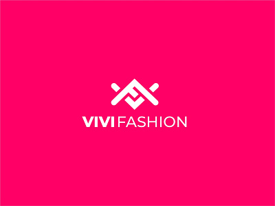 VIVI FASHION branding business design fashion fashion logo flat logo logodesign logoinspiration logos simple vector