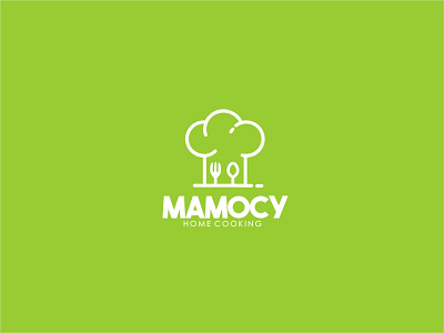 Mamocy branding business cooking logo design flat food logo logo logodesign logoinspiration simple vector