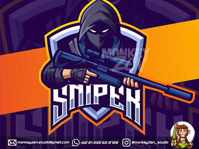 SNIPER LOGO MASCOT