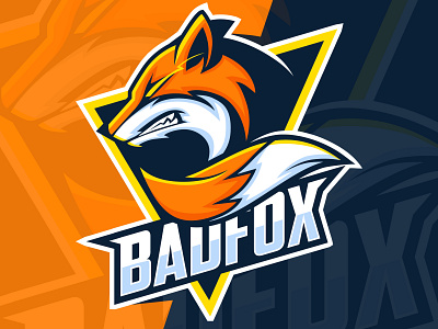 bad fox esport logo design