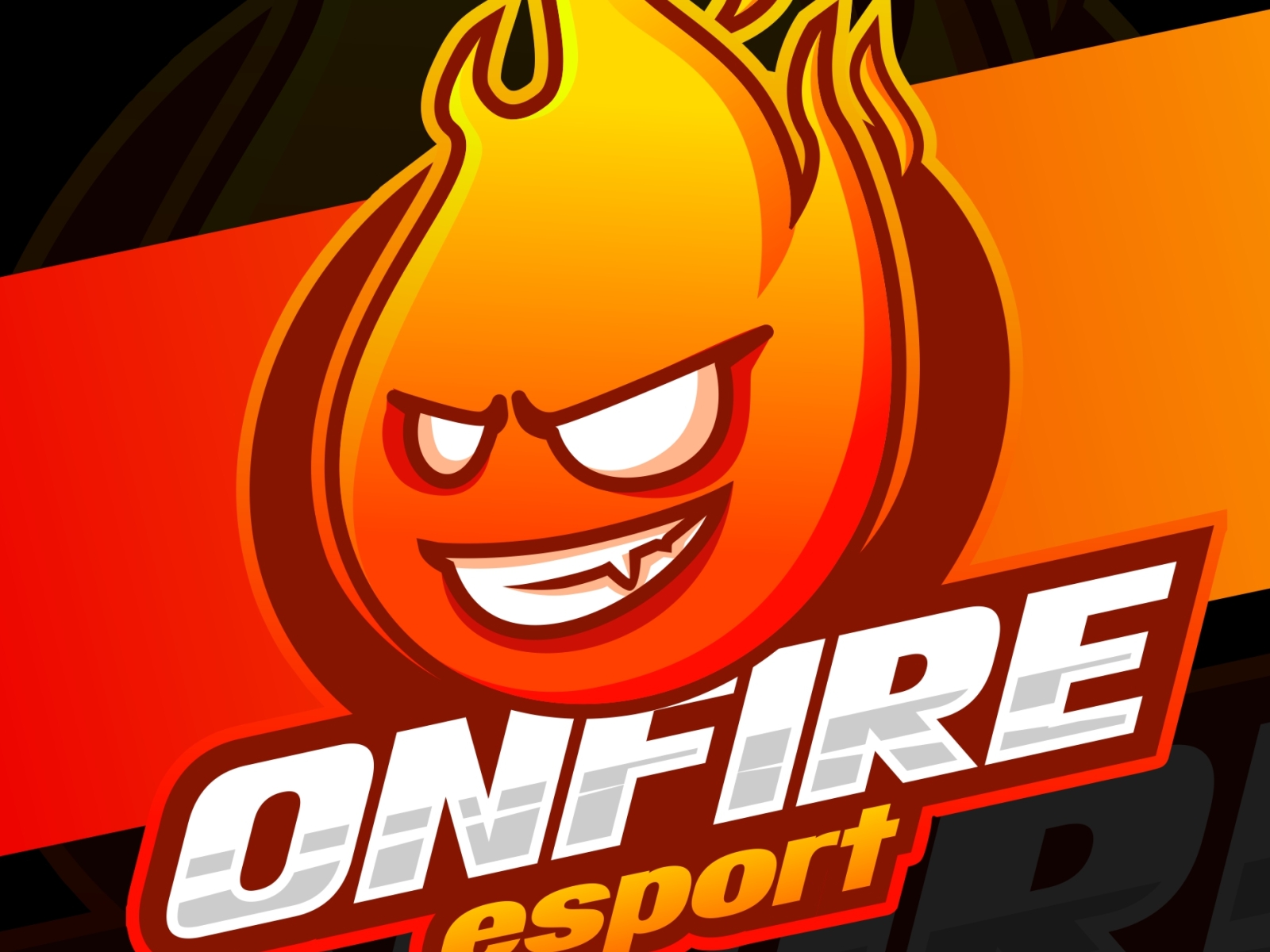 gaming logo maker fire