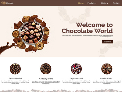 Brand Chocolate Shop chocolate chocolate bar chocolate packaging chocolate website ecommerce ecommerce design ecommerce shop web design webdesign website design