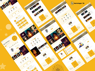 Astrology Web Template