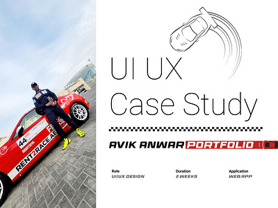 UX/UI Celebrity Portfolio Case Study. car racer portfolio case study celebrity case study portfolio portfolio case study racer portfolio ui ui case study ui ux case study ux ux ui case study