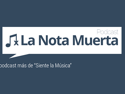 La Nota Muerta design logo podcast