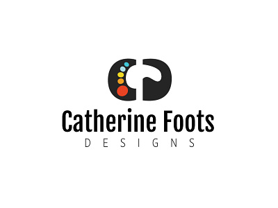 Catherine Foots logo design branding creative logo design design flat icon logo minimalist modern vector