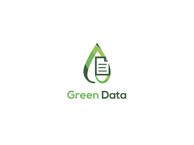 Green Data branding businesslogo creative logo design design flat icon logo minimalist modern vector