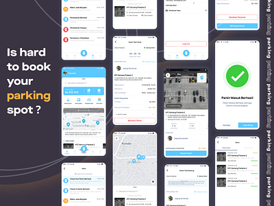 Parking Bookings Apps android android app app app design booking booking system car corona location mobile mobile ui parking ui ux