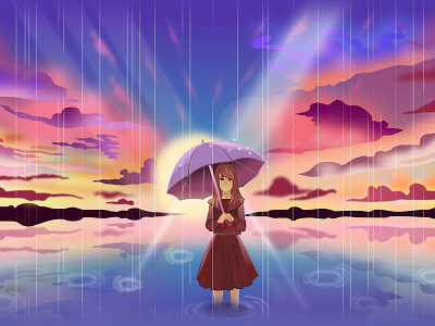 Rain illustration