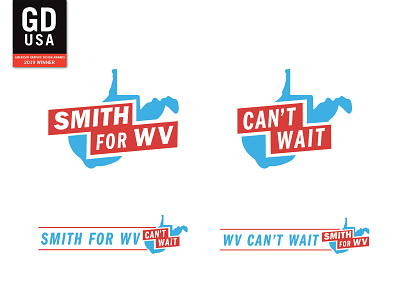 Smith for WV, WV Cant Wait brand brandmark cms democrat election identity logo political campaign website wordpress