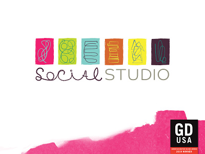 Social Studio brand identity logo website website design wordpress
