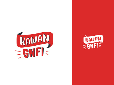 Kawan GNFI logo brand design branding design flat illstration logo