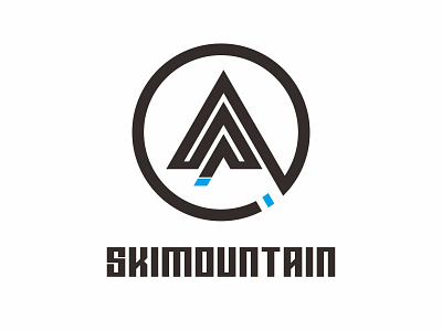 Ski Mountain branding corel draw design dribbble illustration logo logoconcept logodesign logodesigner logomountain logotype mountain mountains professor design professordesign ski ski graphics ski mountain typography vector