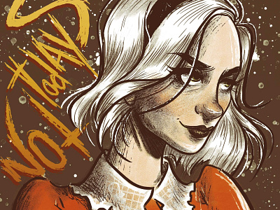 Sabrina Spellman Poster cartoon cartoon character cartoon design cartoon illustration character art character concept character design comic art comics digital 2d digital painting girl illustration illustration lettering netflix poster art sabrina sabrina spellman witch witchcraft