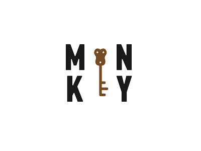 MONKEY LOGO branding flatdesign graphicdesign illustration key logo logodaily logodesign logodesigner logodesignersclub logoideas logoinspiration logomaker logotype monkey vector
