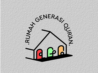 Logo Design_Rumah Generasi Qur'an design flatdesign graphicdesign logo logodesign logodesigner muslim