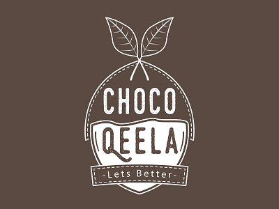 Choco Qeela Logo badges chocolate logo logobadge logodesign