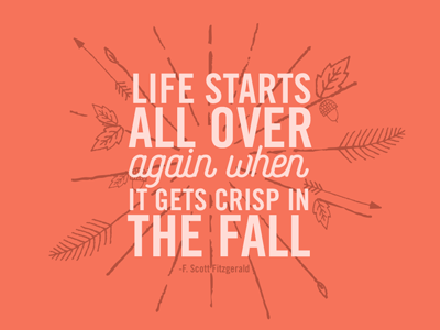 Crisp in the Fall autumn download fall free quote typography wallpaper