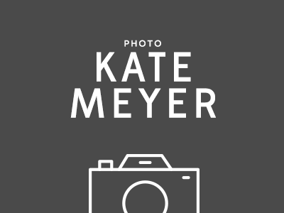 Kate Meyer Photo brand clean lines logo photo photography simplistic