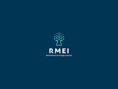 RMEI branding branding design circular circularity ecology economy logo logo design mexico nature network rmei tree