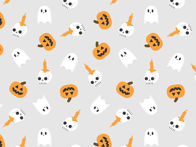 Halloween Pattern by Lance Bush on Dribbble