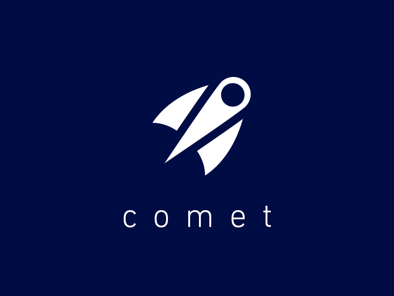 Daily Logo Challenge 1 - Comet illustration logo logo challenge