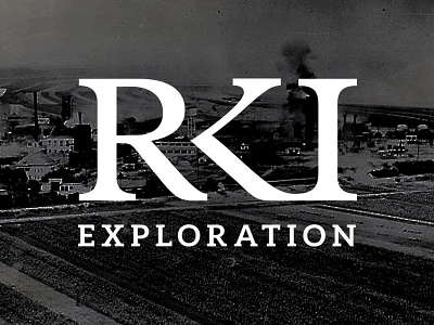 RKI Exploration and Production Logo branding explore gas identitiy letter lockup logo logotype oil