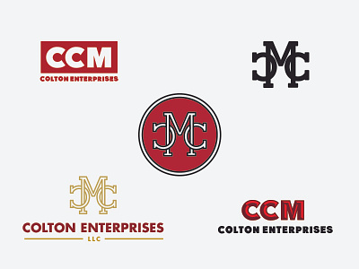 CCM alphabet branding emblem llc lockup logo mark outline typography