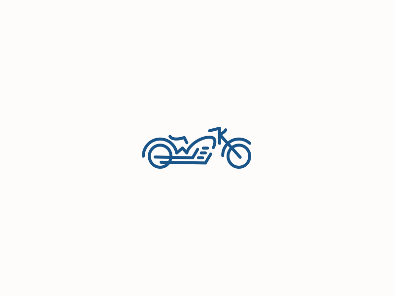 WK Motorcycle Logo wk bike motorcycle logo branding line outline illustration