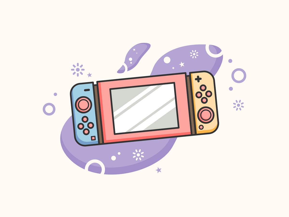 Nintendo Switch Illustration by Julien Vier on Dribbble