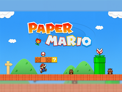 Paper Mario ui 品牌 插图