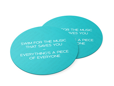 Lyric Coaster