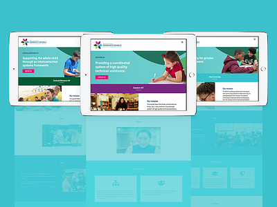 NYS Community Schools Technical Assistance Centers blue brand branding clean color education interaction interface ipad layout mockup page responsive ui university ux vector web website websites