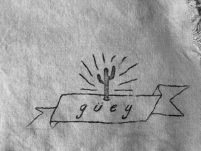 Guey illustration logo