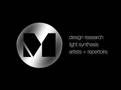 M Concepts visual identity for boutique design firm design research icon design logo design music design visual design visual identity