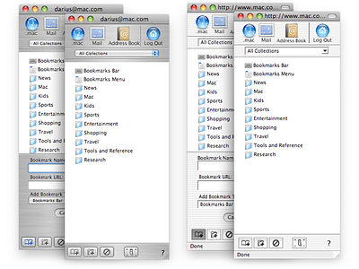Apple Bookmarks .mac apple bookmarks dotmac icloud mobileme web bookmarks