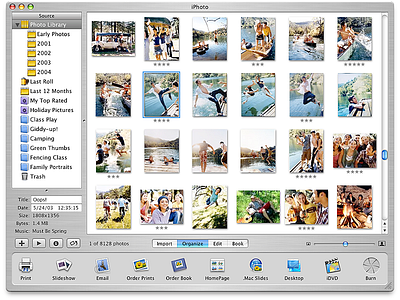 Apple iPhoto Application Design