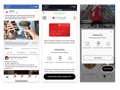 Macy's Mobile Pay Solution