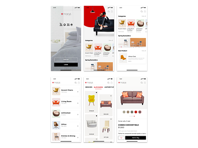 Macy's Home (App) ecommerce eretail furniture home home alone home app home furnishings